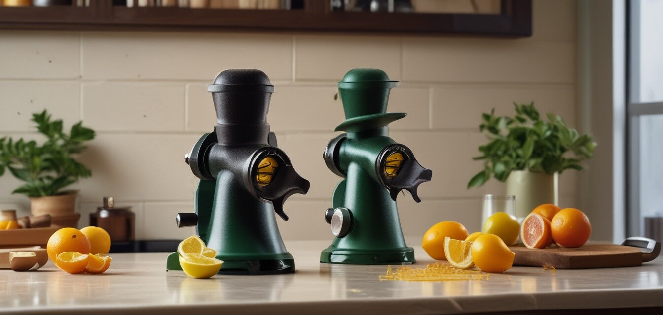 The Best Manual Cast Iron Juicers for Flavor Lovers