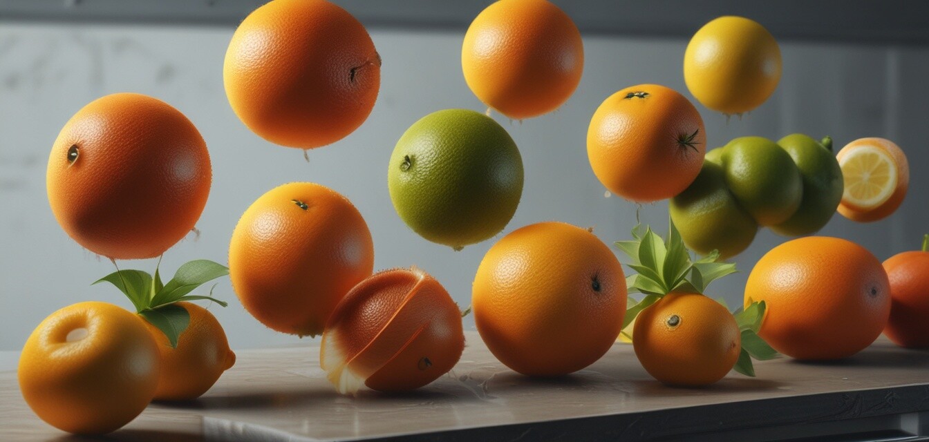 Citrus fruits for juicing