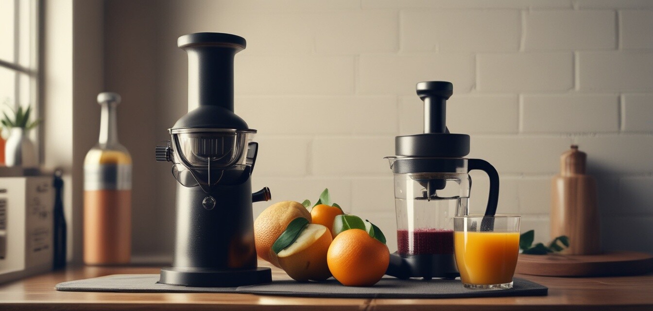 Manual juicer accessories
